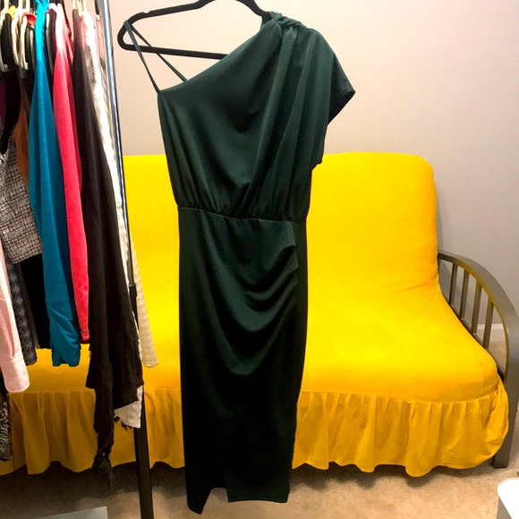 Emerald Cocktail Dress - Picture 1 of 6